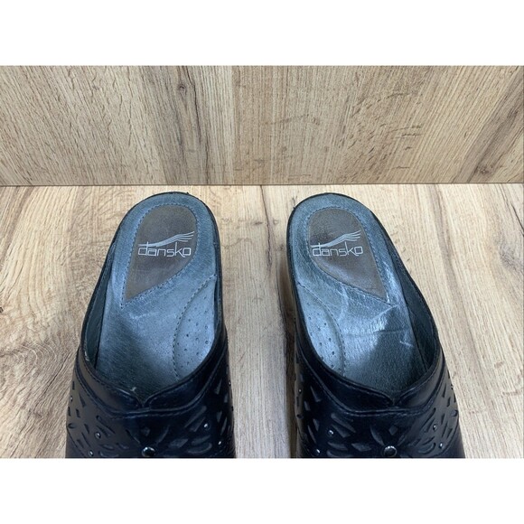 Dansko Women's Clogs Mules Slip On Leather Comfort Shoes Studs Size US 8 Eur 38 - Picture 8 of 16